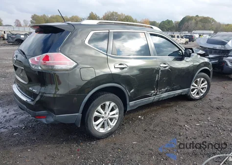 2016 Nissan Rogue Sv from USA, damaged, VIN 5N1AT2MV5GC737292